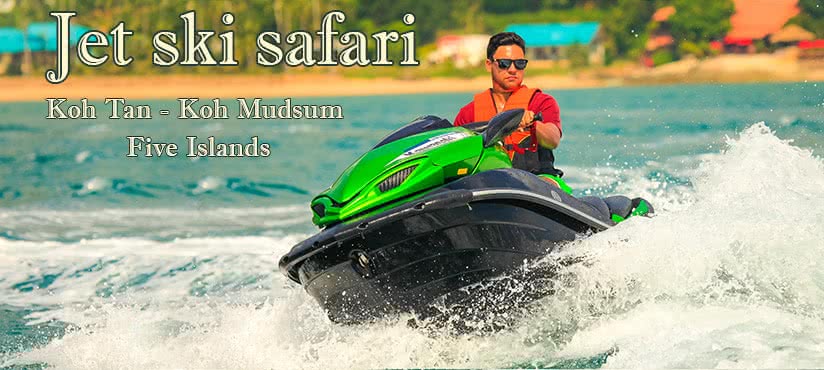 Jet ski safari tour, Koh Samui